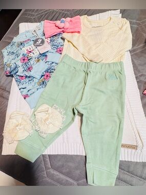 Tommy Bahama Mint Green Baby Sweatpants